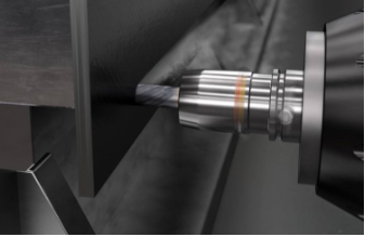 Compression routers are ideal for CFRPs because their opposing helixes help prevent delamination. Sandvik’s 2P460 has overlapping long right-hand and left-hand cutting edges, making it suitable for both thin and thick laminates.