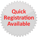 Quick Registration Available