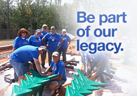 Be part of out legacy.